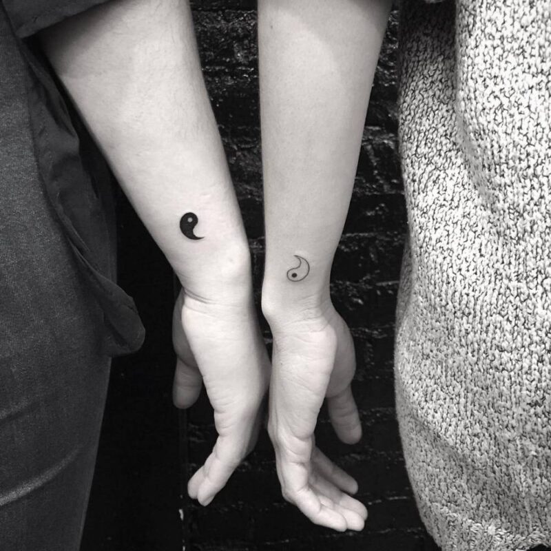 10 ideas de tatuajes para parejas | Infierno Tatuajes
